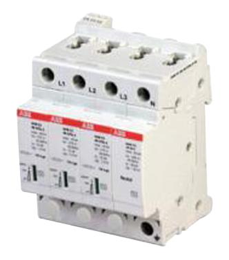 Abb Ovr T2 3N 70 275 Sp Ts Mains Surge Protector, 275Vac, Din Rail