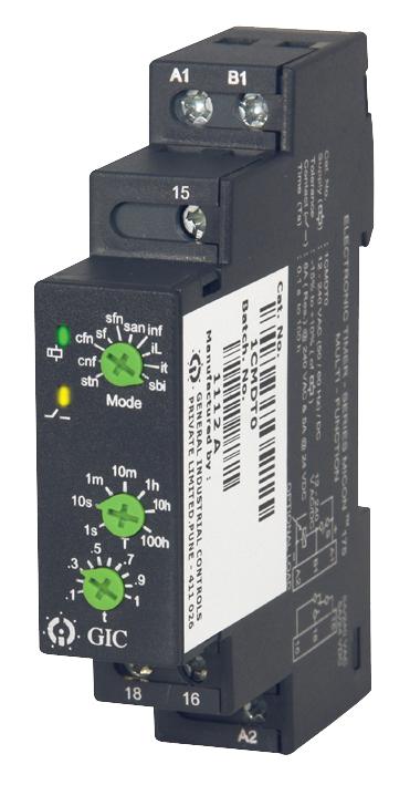 Gic 1Cmdt0 Time Delay Relay, Spdt, 100H, 240Vac