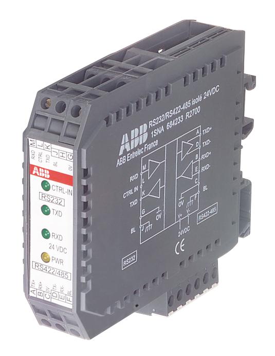 Abb 1Sna684233R2700 Serial Data Converter, Rs232-Rs422-485