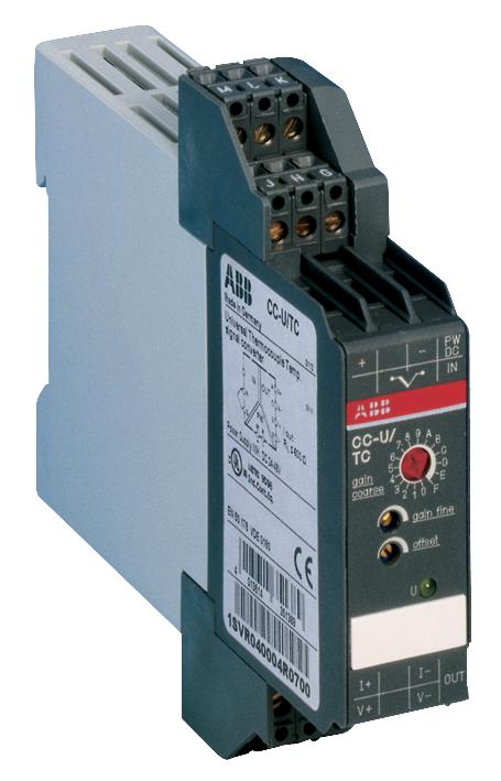 Abb 1Svr040004R0700 Converter, Temp Signal, T/couple, 24-48V