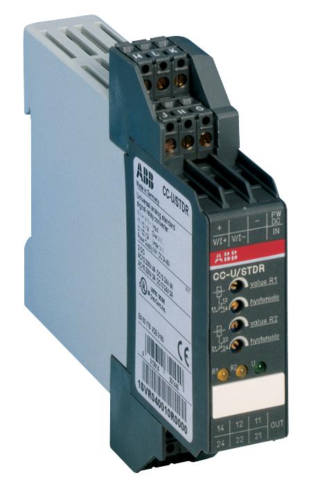 Abb 1Svr040011R2500 Converter, Analog, 2 Relays, 110-240V