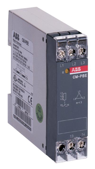 Abb 1Svr550882R9500 Relay, 3 Ph, Spst-No, 220Vac, 440Vac