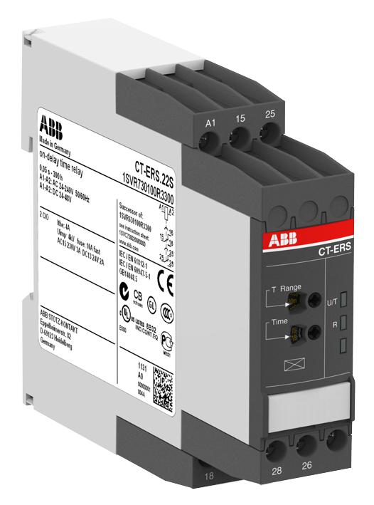 Abb Ct-Ers.22S Timer, On Delay, 2Co