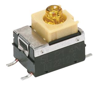 C&k Components K6Slye1.55Nl327Sd Switch, Smd, 5N, Ylw Led