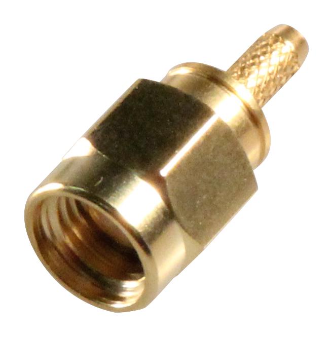 Molex/partner Stock 73251-0450 Rf Coax Connector, Sma Plug, 50 Ohm