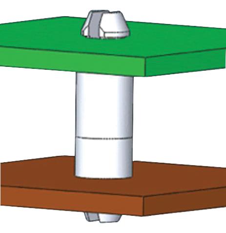 Essentra Components Dlmspm-13-01 Pcb Mini Support Post 20.6mm High