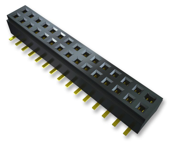 Samtec Clm-120-02-F-D . Connector, Rcpt, 40Pos, 2Row, 1mm