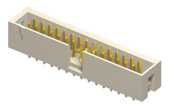 Samtec Htst-105-02-G-D Header, 2.54mm, Vertical Tht, 10Way