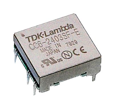 TDK-Lambda Cc6-0512Sf-E Dc-Dc Converter, 1 O/p, 12V, 0.5A