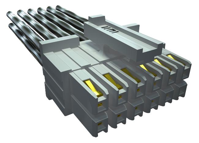 Samtec Ipd1-05-S-K-M Receptacle Housing, 5Pos, 1Row, 2.54mm