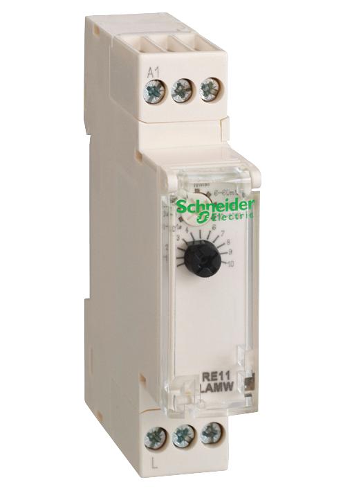 Schneider Electric Re17Lamw Time Delay Relay, Spdt, 100H, 250Vac