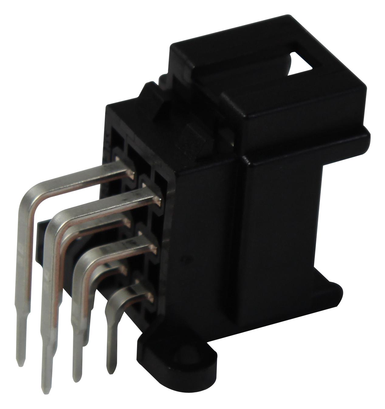 Amp Connectors / Te Connectivity 9-966140-5 Header, R/a, Jr. Power Timer, 6 Way