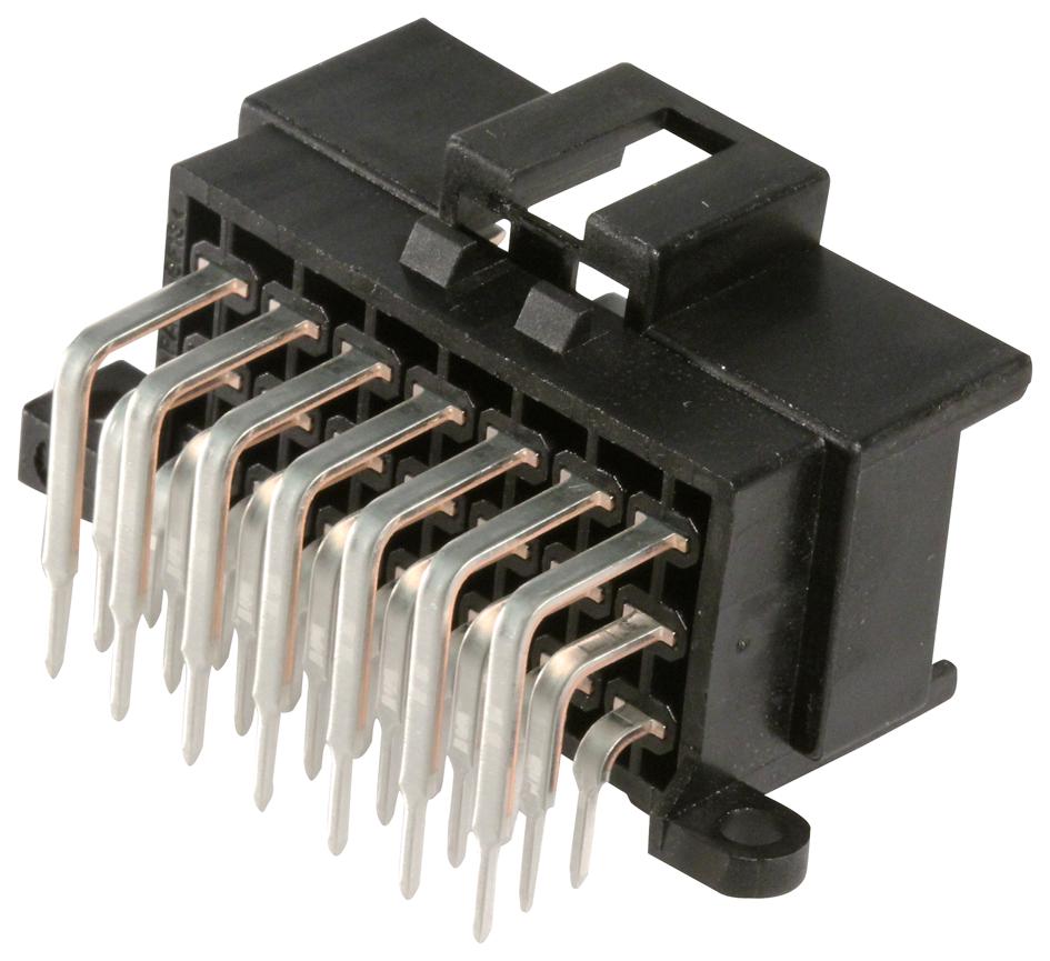 Amp Connectors / Te Connectivity 9-966140-6 Header, R/a, Jr. Power Timer, 21 Way