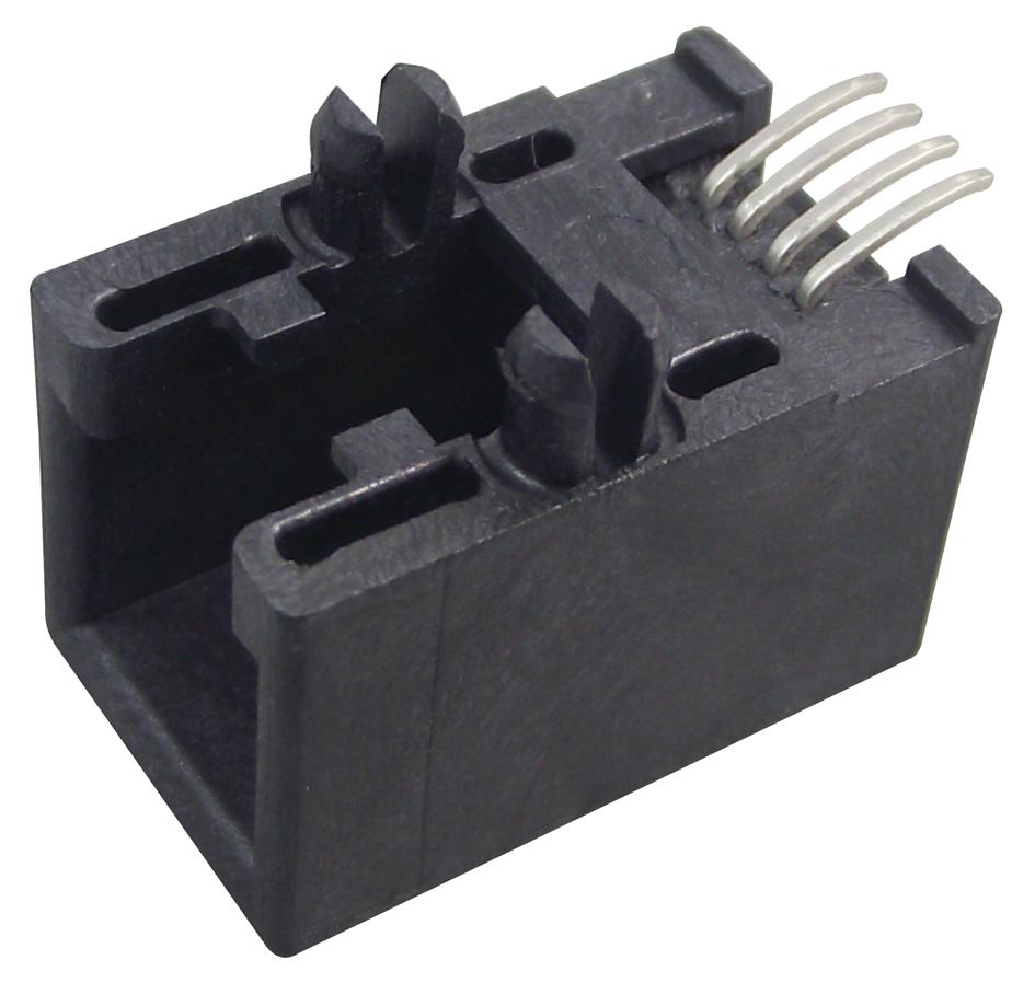 Molex/partner Stock 95501-6449 Mod Connector, R/a Jack, 4P4C, Smt