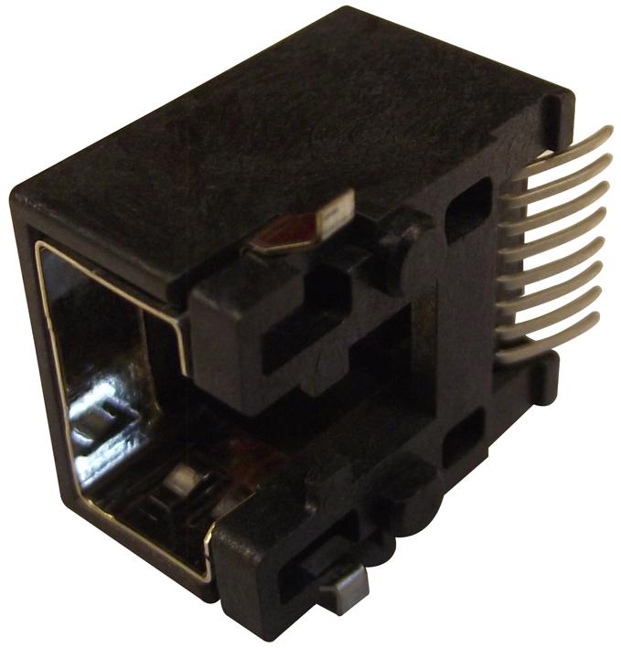 Molex/partner Stock 95540-6886 Mod Connector, R/a Rj45 Jack, 8P8C, Smt