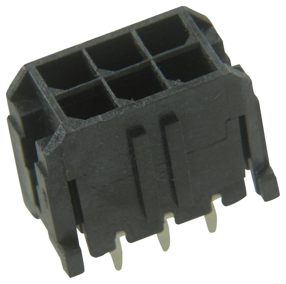 Molex/partner Stock 43045-0613 Connector, Header, 6Pos, 2Row, 3mm