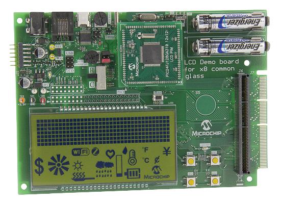 Microchip Technology Technology Dm240314 J128Ga310, Lcd Expl, Dev Board