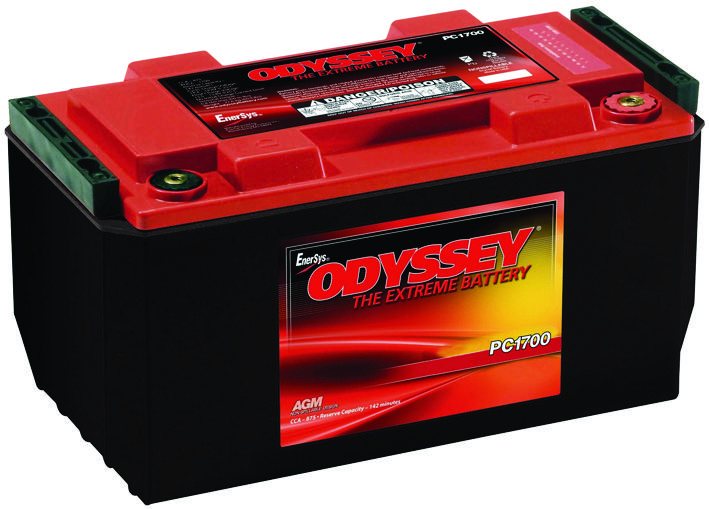 EnerSys Pc1700T Battery, Lead Acid, 12V, 68Ah Odyssey