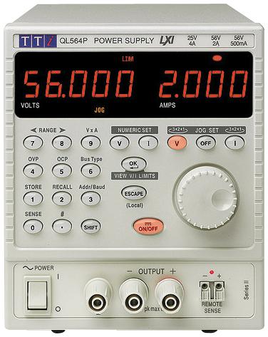 Aim-Tti Instruments Ql355P.. Power Supply, 1Ch, 56V, 5A, Adjustable