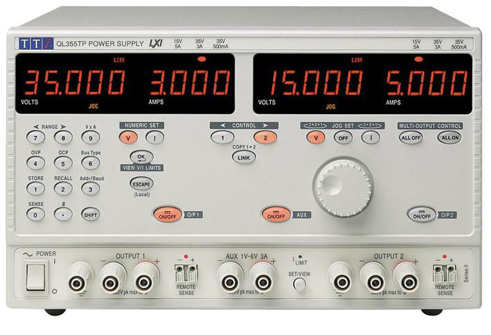 Aim-Tti Instruments Ql564Tp Power Supply, 3Ch, 56V, 4A, Adjustable