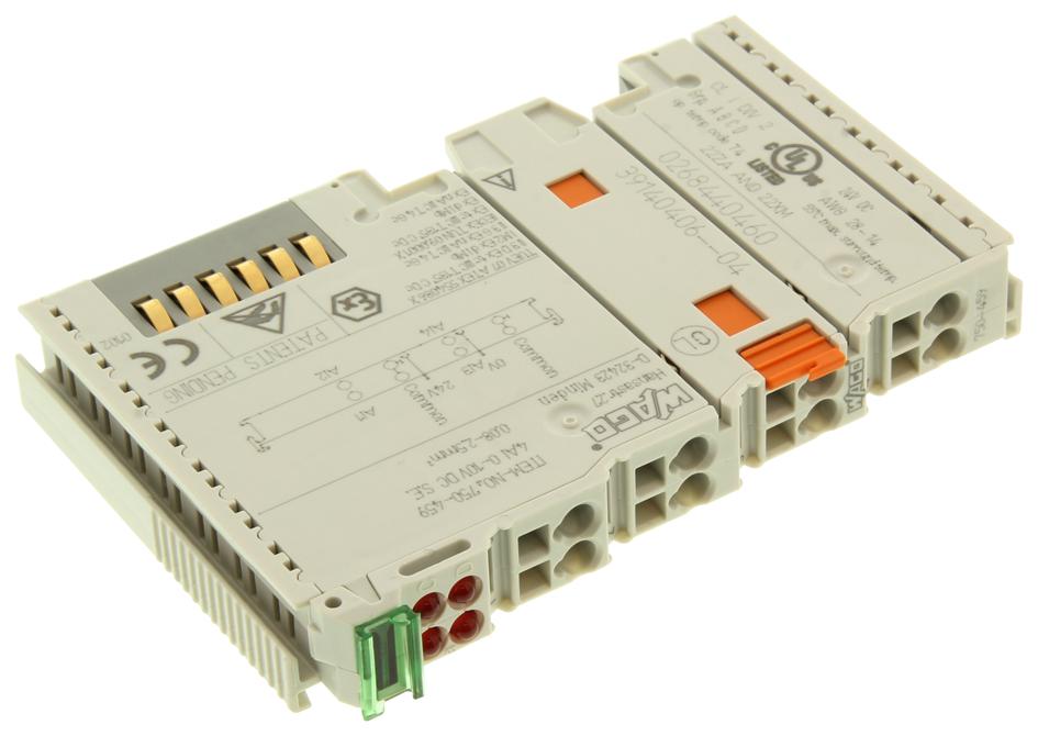 WAGO 750-459 4-Ch Ai Module 0-10 V