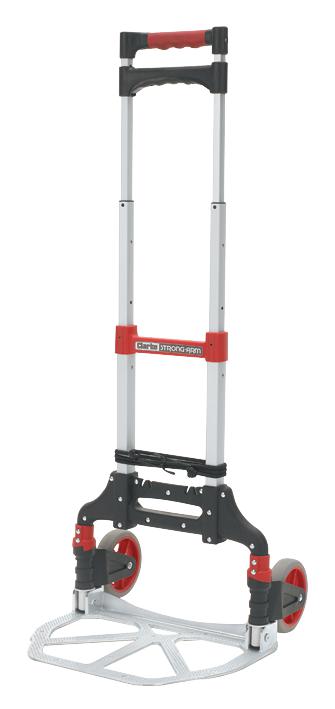 Clarke International Cstf4 Flat Fold. Sack Truck, Alum., 60Kg