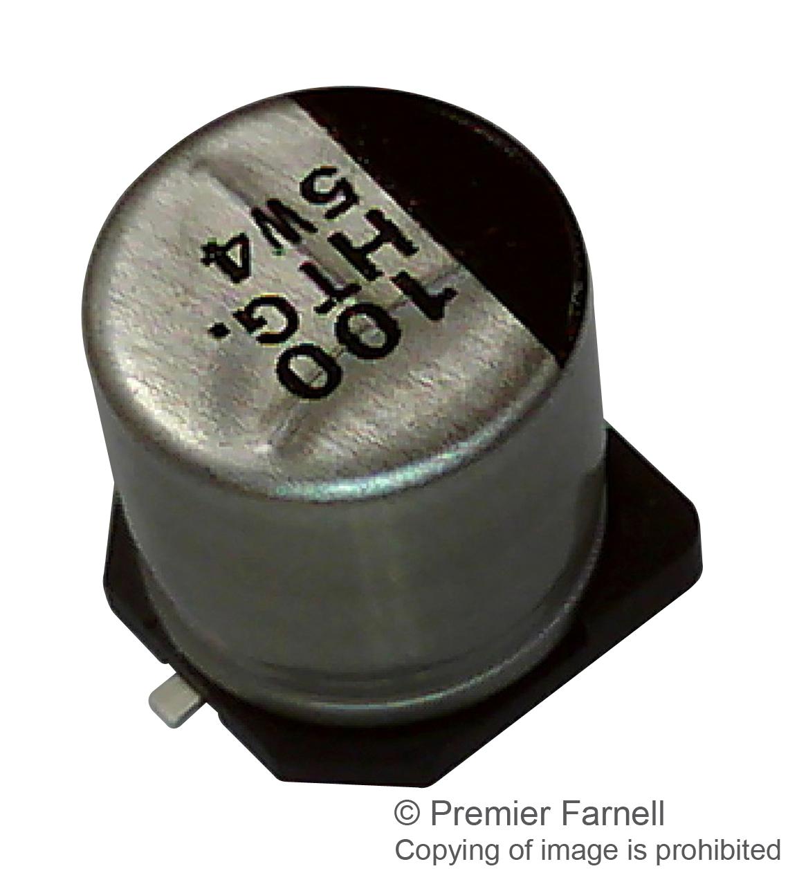 Panasonic Eeetg1A331Up Capacitor, 330Îf, 10V, Radial, Smd