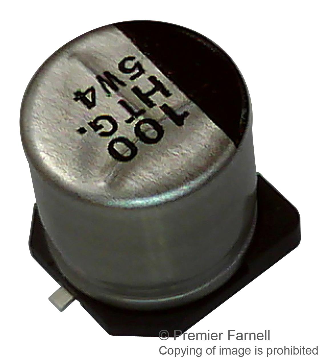 Panasonic Eeetg1H470Up Capacitor, 47Îf, 50V, Smd