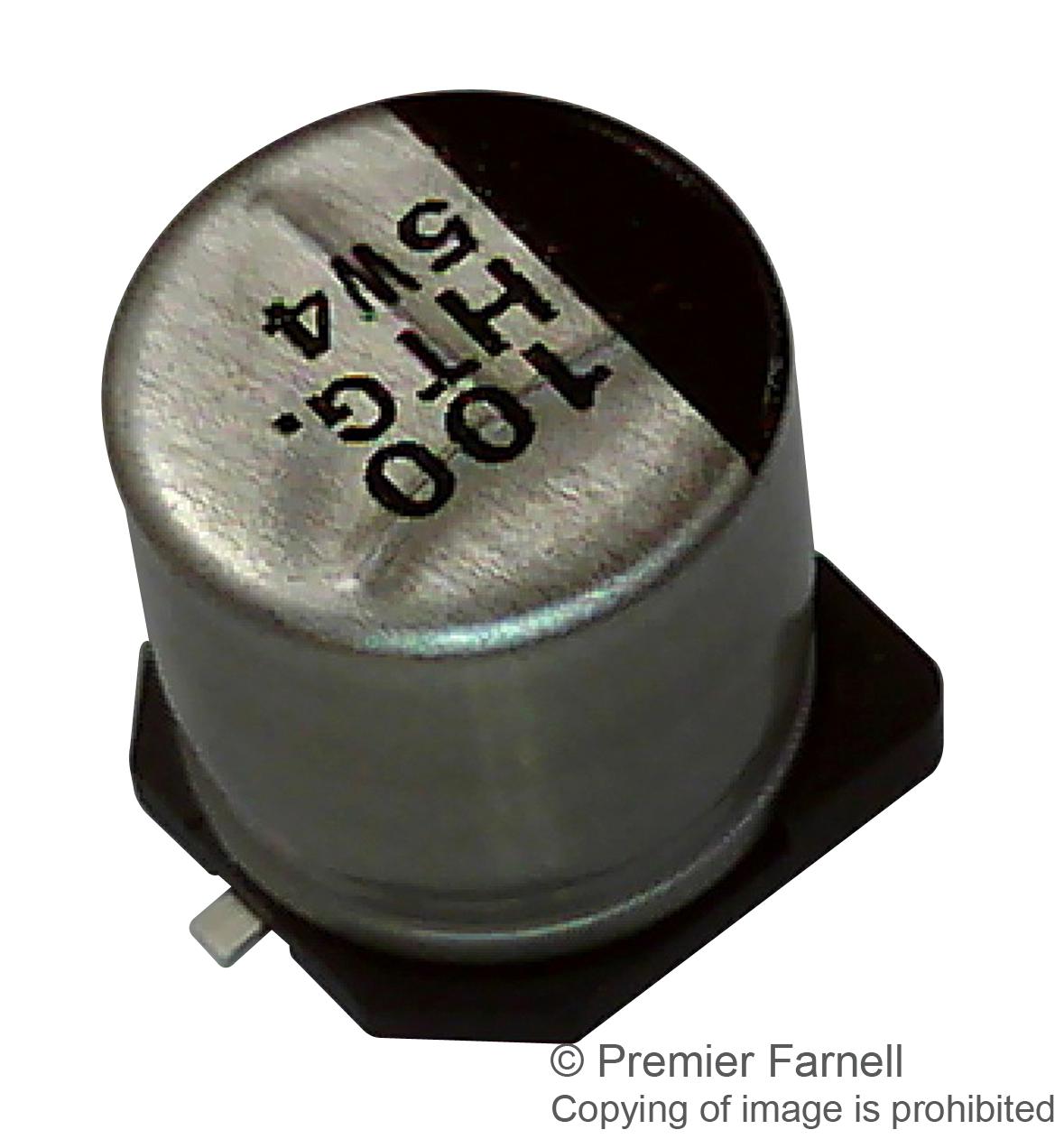 Panasonic Eeetg1A471Up Capacitor, 470Îf, 10V, Radial, Smd