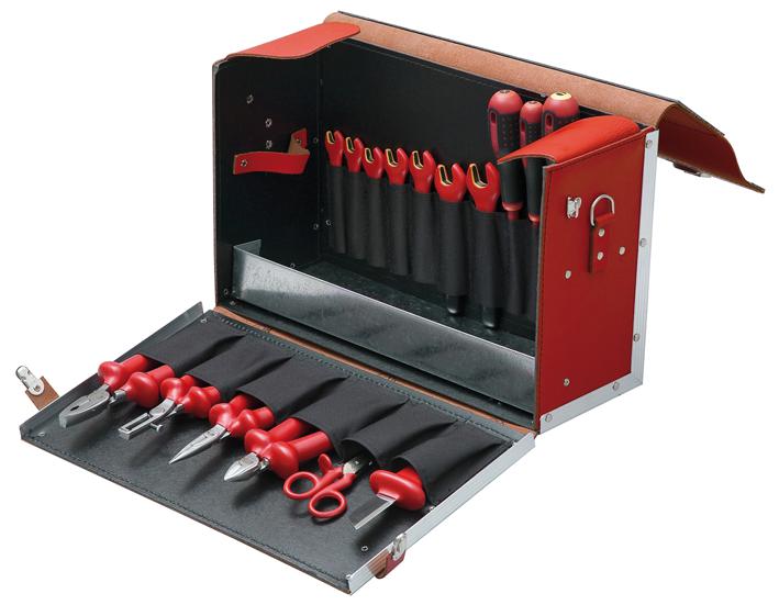 Bahco 3045V-2 Tools Set, Insulated, 1000V, 19 Pcs