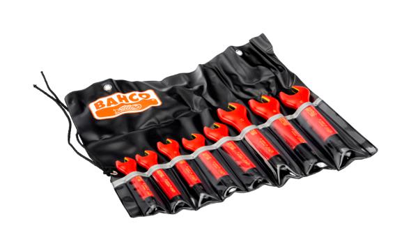 Bahco 6Mv/8T Spanner Set, Open, Insulated, 1000V