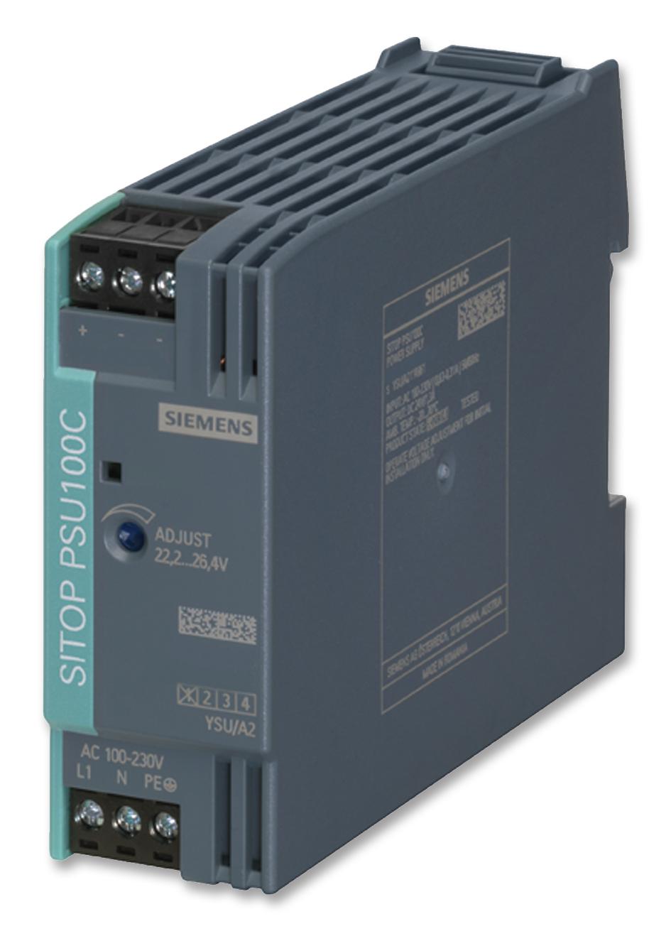 Siemens 6Ep1321-5Ba00 Psu, Sitop, Ac/dc, 12V, 2A