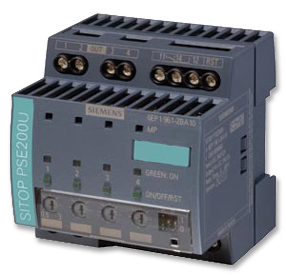 Siemens 6Ep1961-2Ba11 Module, Sitop, 4Ch, 0.5A To 3A