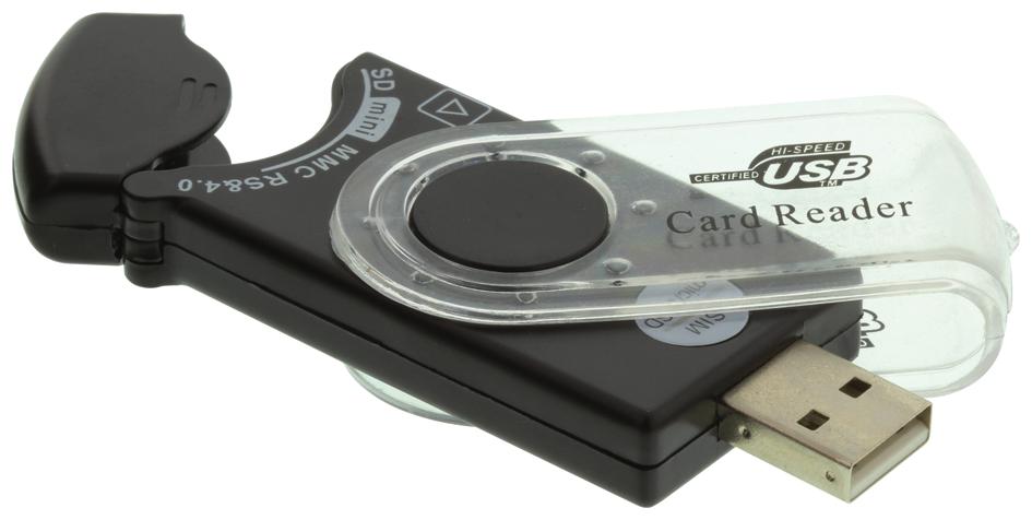 Dynamode Cr-31 Card Reader, 9 In 1 And Sim