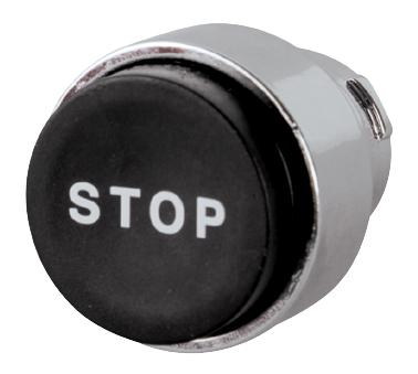 CamdenBoss Ccttrspbk Switch, Metal, Stop, Black