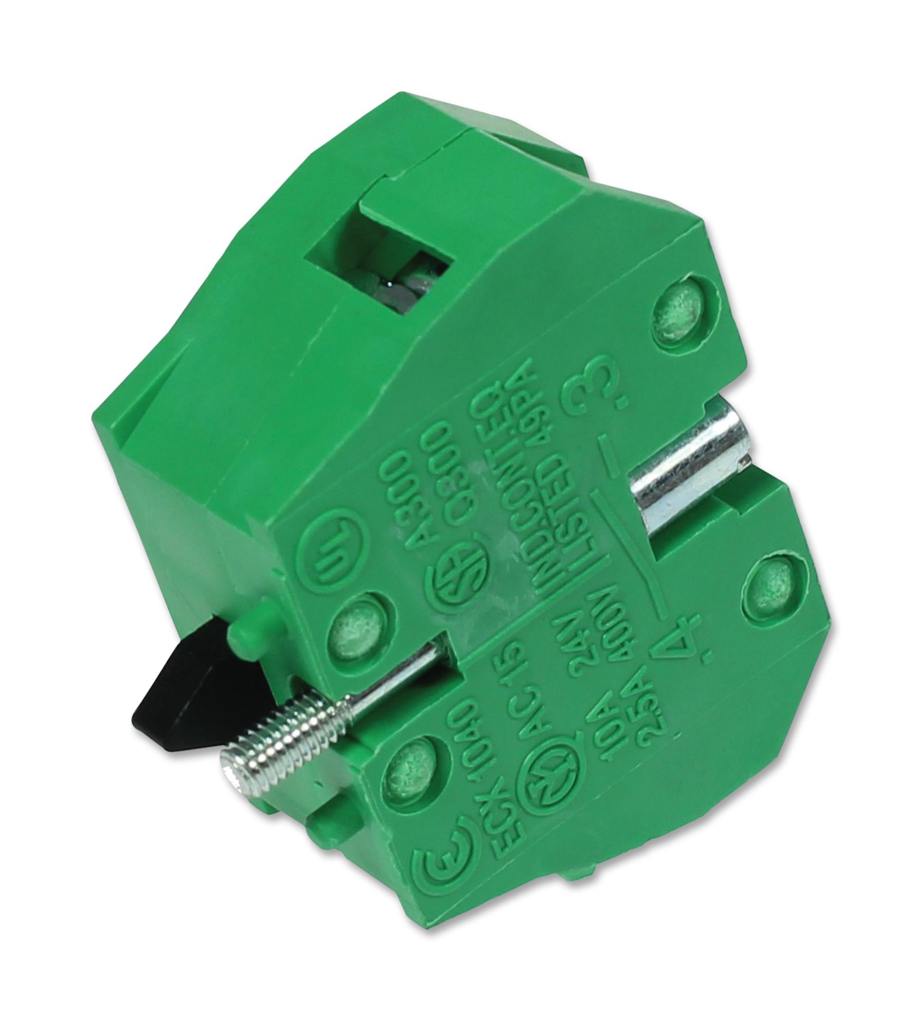 CamdenBoss Ccttc0G Contact Block, No, Green