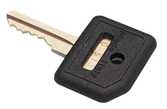 CamdenBoss Ccttkbk Keys, E-Stop, Black