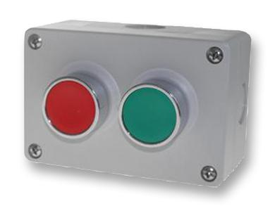 CamdenBoss Csc2-10 Switch, E-Stop, Red/green, 1Nc/1No