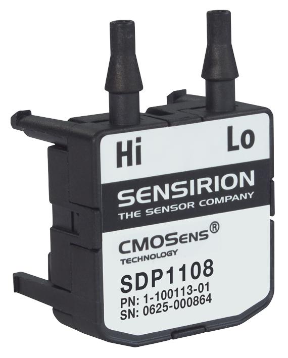 Sensirion Sdp2108-R Sensor, 3.5Kpa, Dual Radial