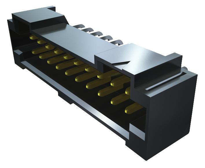 Samtec T2M-107-01-S-D-Ra Connector, Header, 2mm, R/a, 7Way