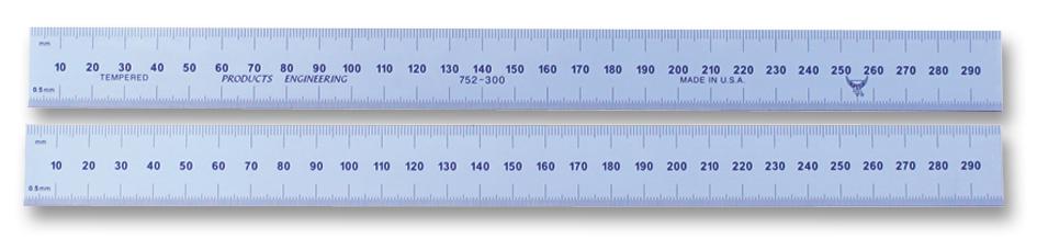 Pec Tools 752-150 Rule, Square End, 150mm