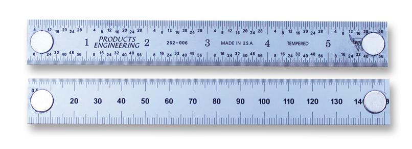 Pec Tools 262-012Mg Rule, Magnetic, 300mm/12