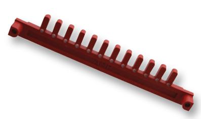 Amp Connectors / Te Connectivity 926495-4 Keying Strip, Red, Pc Gf