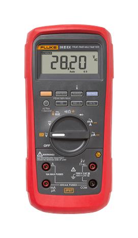 Fluke Fluke 28 Ii Ex Multimeter, Digital, Hand Held, 4.5 Dig