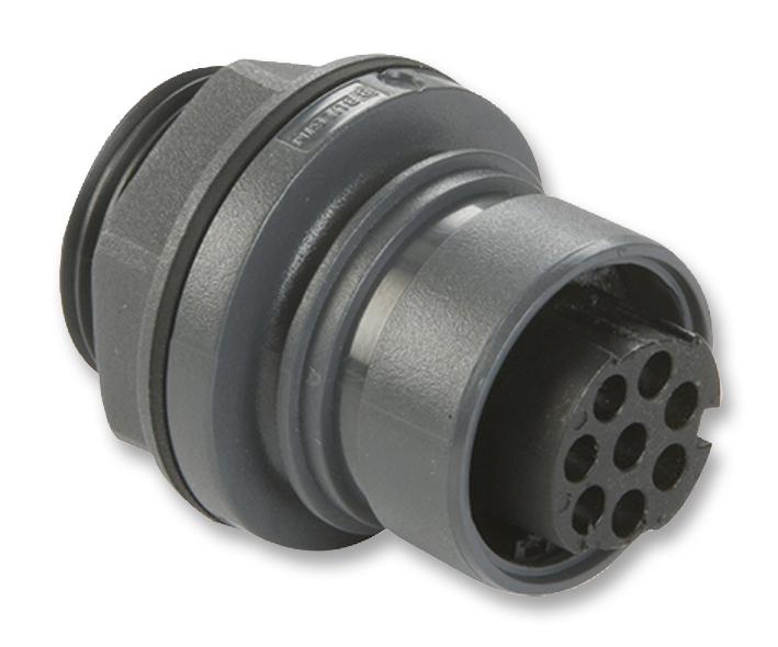 Bulgin/partner Stock Pxp6012/16S/cr Circular Connector, Rcpt, 16Pos, Crimp