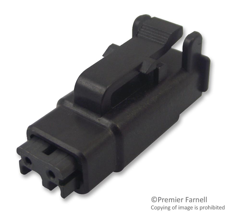 Deutsch Connectors / Te Connectivity Dtmh06-2Sb Automotive Housing, Plug, 2Pos, 7.5A