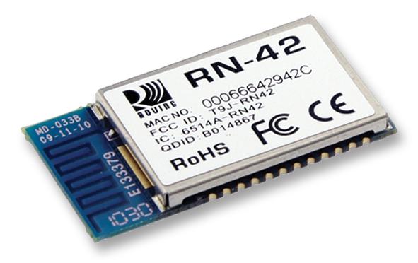 Microchip Technology Technology Rn42N-I/rm Module, Bluetooth Class 2