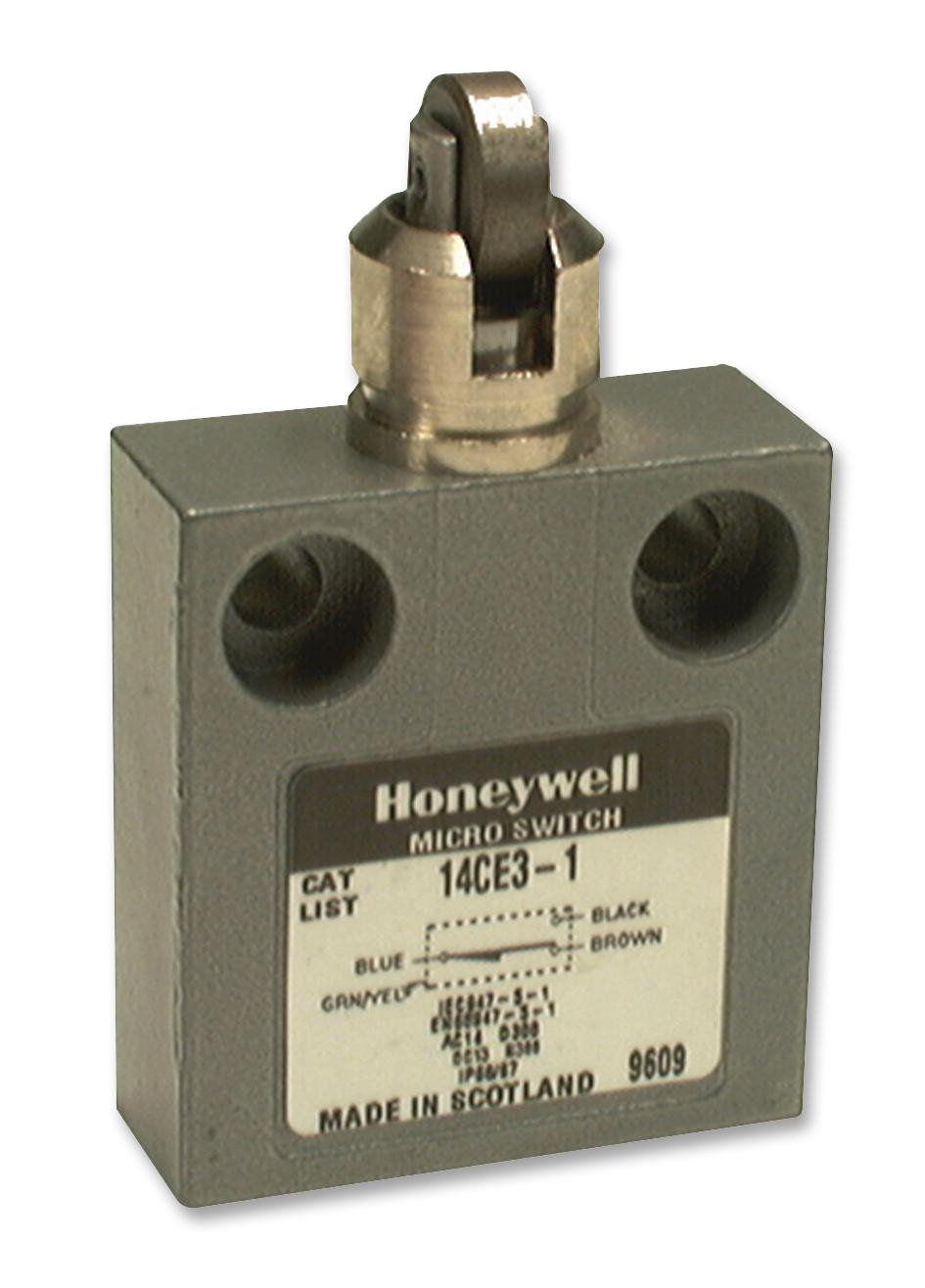 Honeywell 14Ce2-3 Switch, Limit, Top Roller, Snap Actn