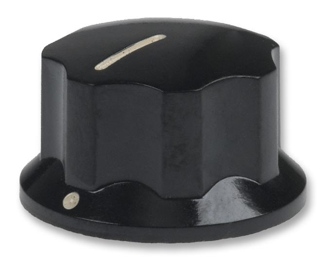 Ohmite 5151E Finger Grip Knob, 3.175mm, Knob