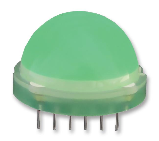 Kingbright Dlc/6Gd Led, 20mm,12 Pins, Green